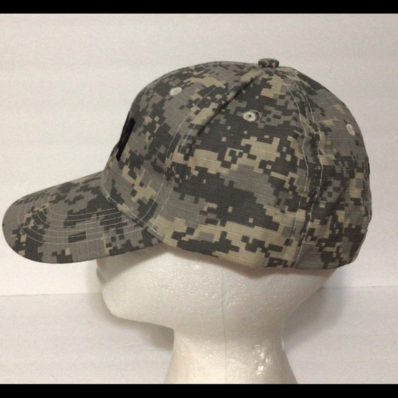 Nra National Rifle Assoc Camo Hat Baseball Cap New - Picture 4 of 6